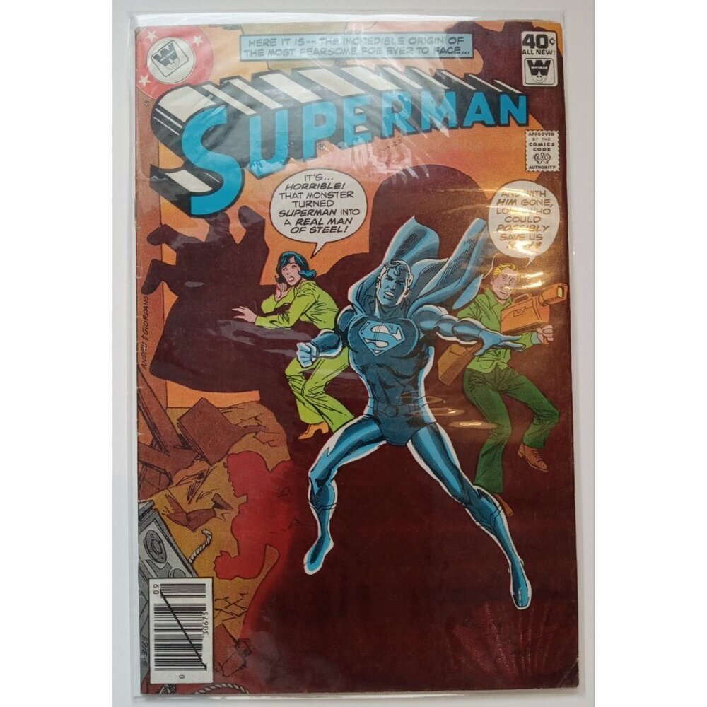 Superman #339 (1979) DC Comics Vintage Bagged/Boarded Comic Book Condition
